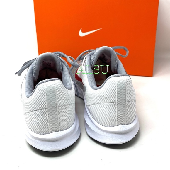 Nike Downshifter 9 Wolf Grey Canvas Men’s Sneakers - Picture 10 of 12